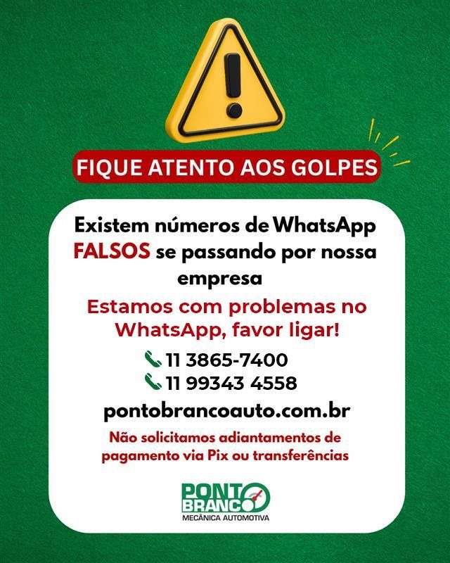 Aviso Golpe WhatsApp